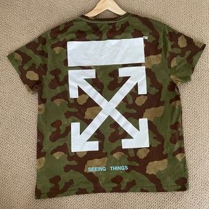OFF-WHITE c/o Virgil Abloh Camouflage T-Shirt